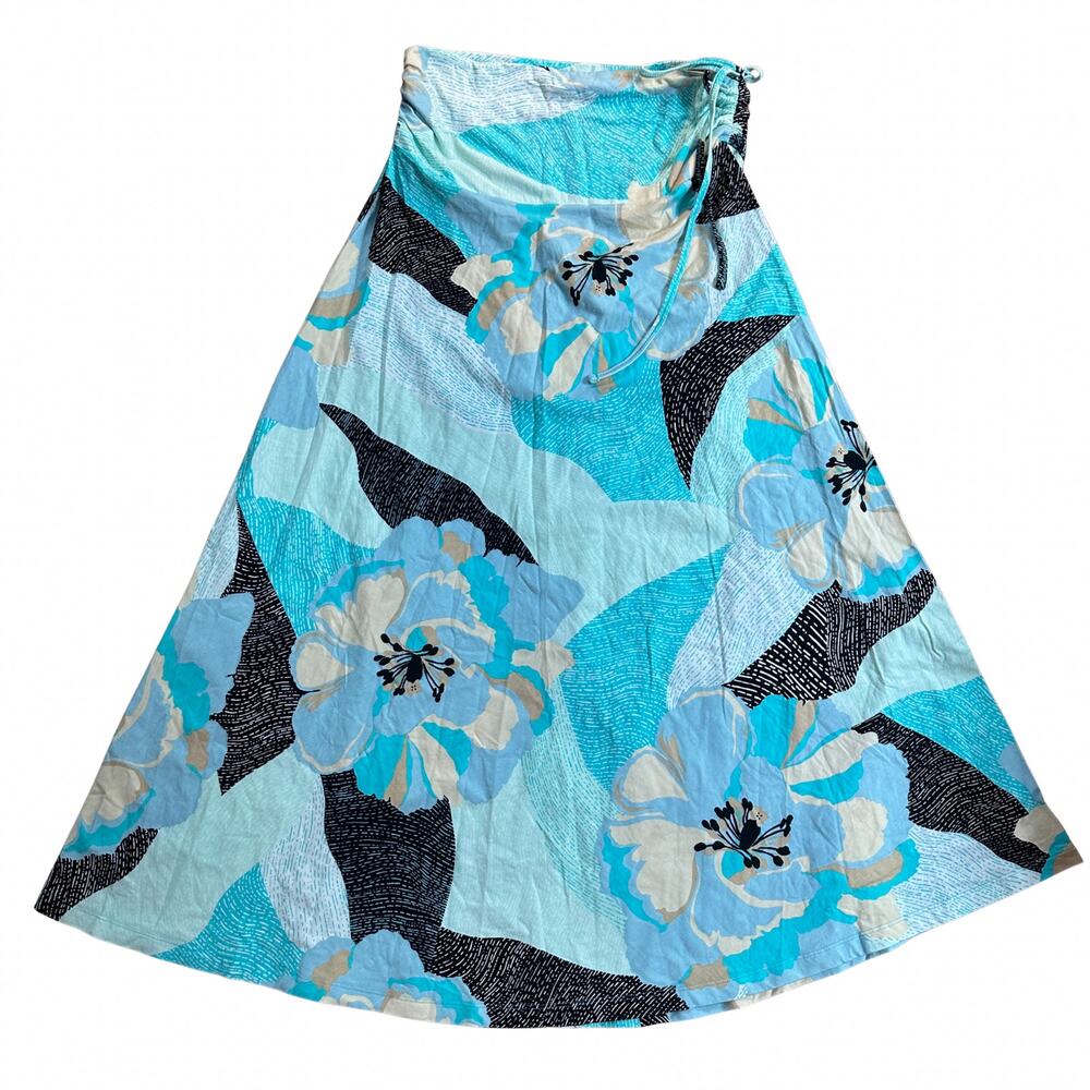 Patagonia Women's Large Blue Floral Skirt